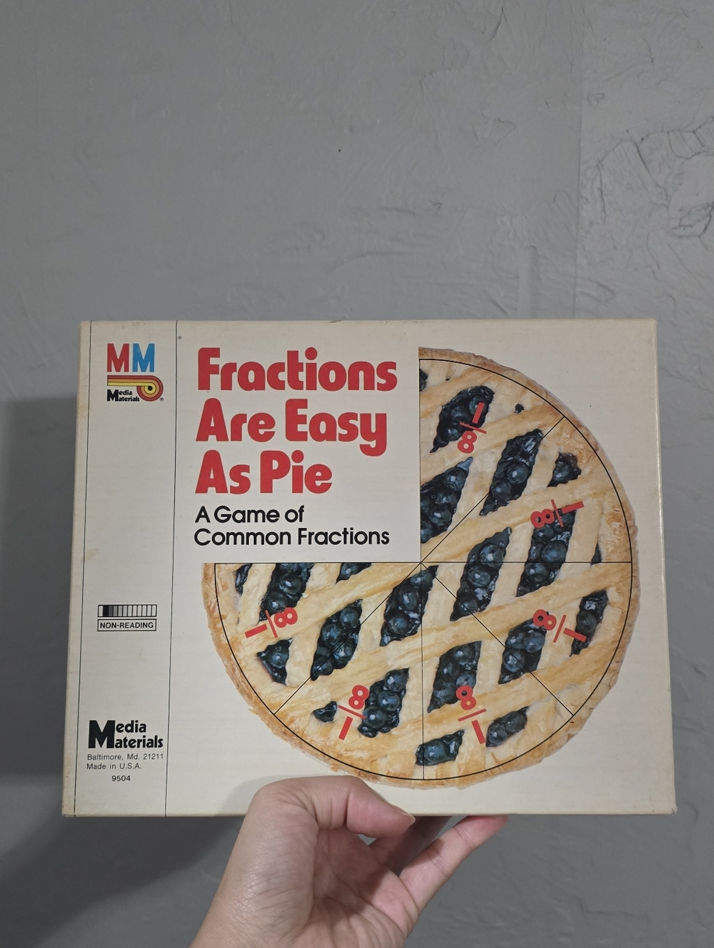 Fractions are easy pie kids game